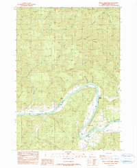 Devils Graveyard 1990 topographic map thumbnail