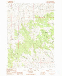 Devils Heel 1990 topographic map thumbnail