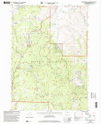 Devine Ridge North 1999 topographic map thumbnail