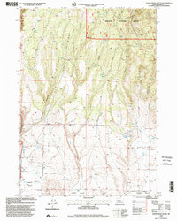 Devine Ridge South 1999 topographic map thumbnail