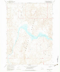 Diamond Butte 1967 topographic map thumbnail