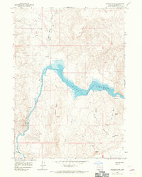 Diamond Butte 1967 topographic map thumbnail
