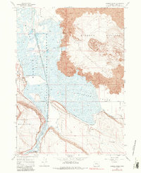 Diamond Swamp 1967 topographic map thumbnail