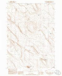 Diatomite Reservoir 1985 topographic map thumbnail