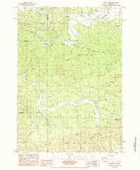 Digger Mtn topographic map thumbnail