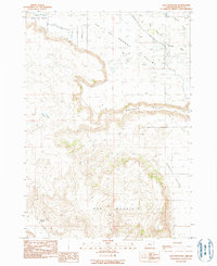 Dog Mountain 1990 topographic map thumbnail