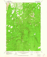 Dog River 1962 topographic map preview