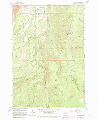 Dog River 1962 topographic map preview