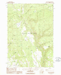 Dollar Basin 1988 topographic map thumbnail