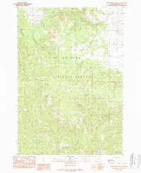 Donaldson Creek 1990 topographic map thumbnail