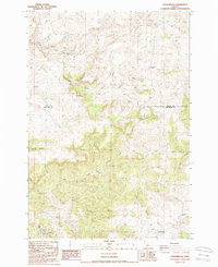 Donnybrook 1987 topographic map thumbnail