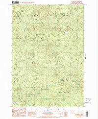 Dovre Peak 1984 topographic map thumbnail