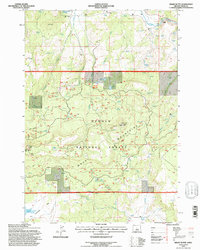 Drake Butte 1992 topographic map thumbnail