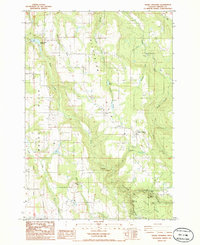 Drake Crossing 1985 topographic map thumbnail