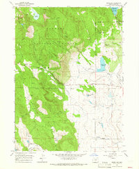 Drews Gap 1964 topographic map thumbnail