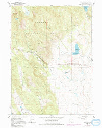 Drews Gap 1964 topographic map thumbnail