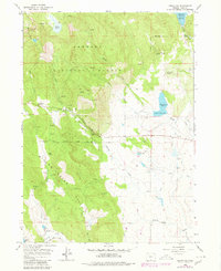Drews Gap 1964 topographic map thumbnail