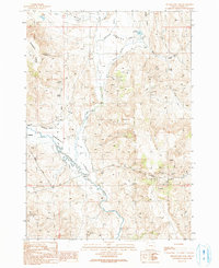 Drinkwater Pass 1990 topographic map thumbnail