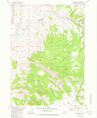 Dry Mountain 1982 topographic map thumbnail