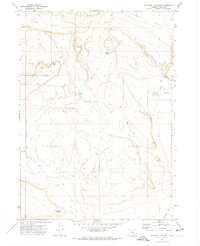 Duhaime Flat East 1971 topographic map thumbnail