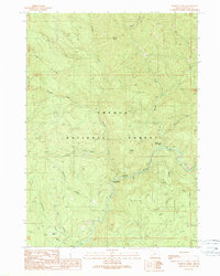 Dumont Creek 1989 topographic map thumbnail