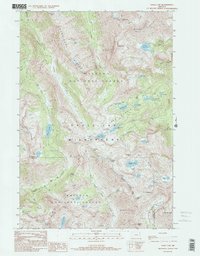 Eagle Cap 1990 topographic map thumbnail