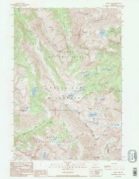 Eagle Cap 1990 topographic map thumbnail