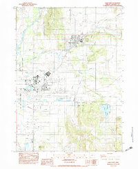 Eagle Point 1983 topographic map thumbnail