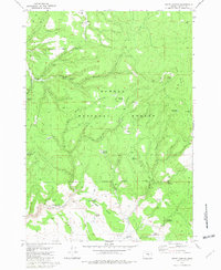 Egypt Canyon 1981 topographic map thumbnail
