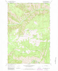 Elbow Creek 1967 topographic map thumbnail