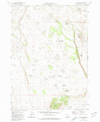 Elk Butte 1981 topographic map thumbnail