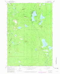 Elk Lake 1963 topographic map thumbnail