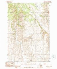 Elk Mountain 1990 topographic map thumbnail