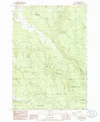 Elk Prairie 1985 topographic map thumbnail