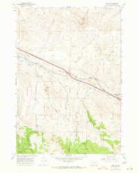 Encina 1967 topographic map thumbnail