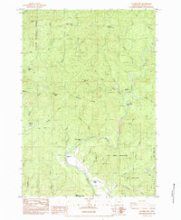 Euchre Mtn topographic map thumbnail