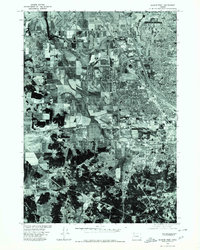 Eugene West 1975 topographic map thumbnail