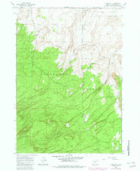 Evans Well 1967 topographic map thumbnail