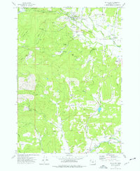Falls City 1974 topographic map thumbnail