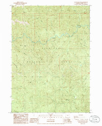 Father Mountain 1986 topographic map thumbnail