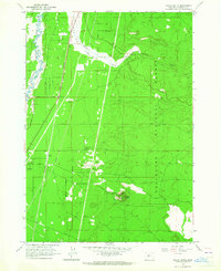 Finley Butte 1963 topographic map thumbnail