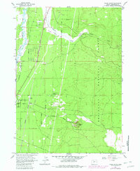 Finley Butte 1963 topographic map thumbnail