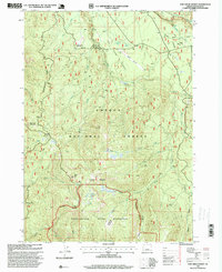 Fish Creek Desert 1997 topographic map thumbnail