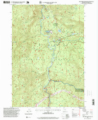 Fish Creek Mountain 1997 topographic map thumbnail