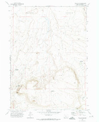 Fish Fin Rim 1971 topographic map thumbnail