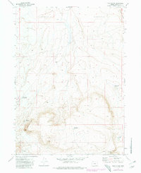 Fish Fin Rim 1971 topographic map thumbnail