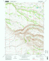Fish Lake 1968 topographic map thumbnail