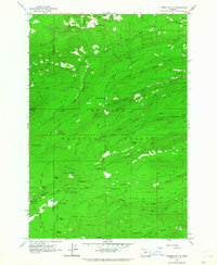 Fivemile Butte 1962 topographic map thumbnail