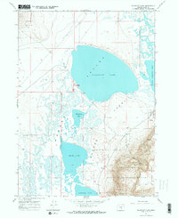 Flagstaff Lake 1967 topographic map thumbnail