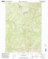 Flagtail Mountain 1998 topographic map thumbnail